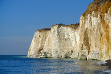 Fototapeta na wymiar Chalk cliffs