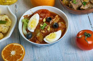 Moroccan Mechouia salad