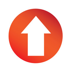 simple arrow sign icon