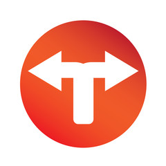 simple arrow sign icon