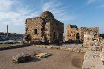 Saida Crusader Castle, Lebanon