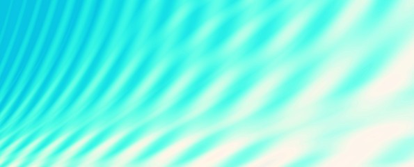 Turquoise background blue widescreen unusual wave pattern