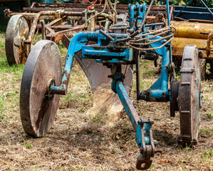 Fototapeta premium Vecchi attrezzi agricoli