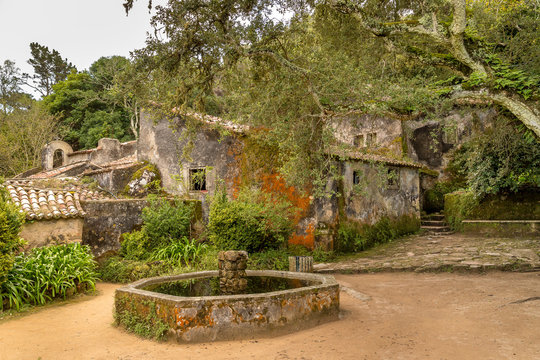The Convento dos Capuchos in the Serra de Sintra National Park