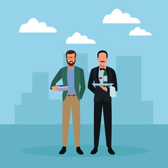 Jobs and professions avatars