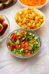 home made vegetable salad