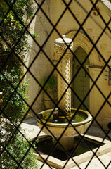 historischer maurischer Brunnen in Malta