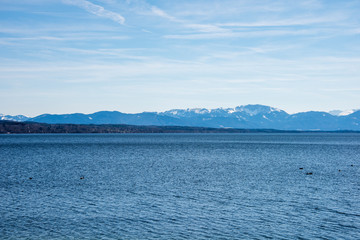 Fototapeta na wymiar Lake of Starnberg