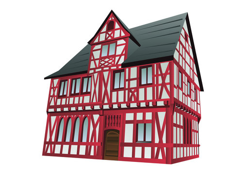 Maison &agrave; colombage
