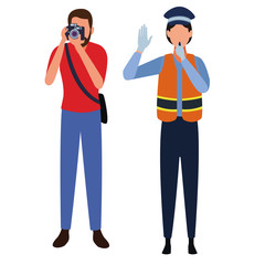 Jobs and professions avatars