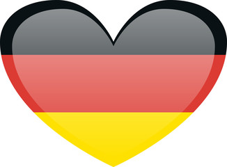 Germany flag, official colors and proportion correctly. National Germany flag.