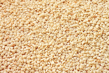 Traditional ptitim pasta (Israeli or pearl couscous)