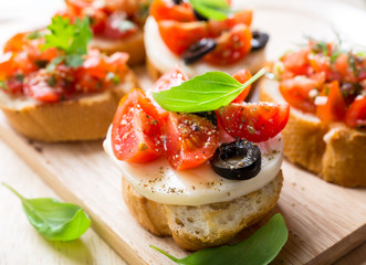 Italian Appetizer Bruschetta