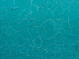 Texture. Green paint in the cracks.