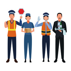 Jobs and professions avatars