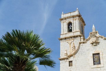 Fototapeta na wymiar église château de Peñiscola