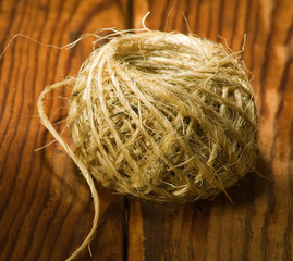 image of a ball of thread close up