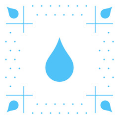 Drop Icon Background