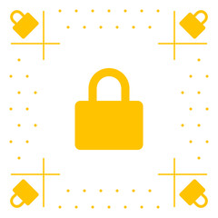 Lock Icon Background