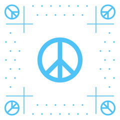 Peace Icon Background