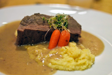 stake and mashpotatoe