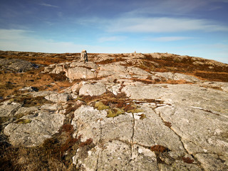 A big Stone Cairns in Trondelag, Norway