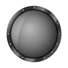 Isolated shield on white background. Vector illustration of the shield. Emblem, symbol, shield icon