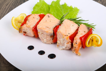 Salmon Skewer