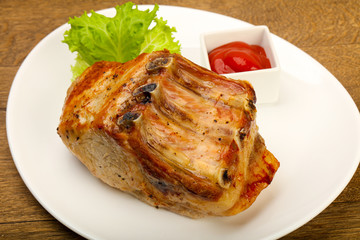 Roasted pork
