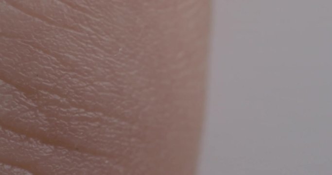 The texture of the skin. Human skin. Macro photo. Close up.