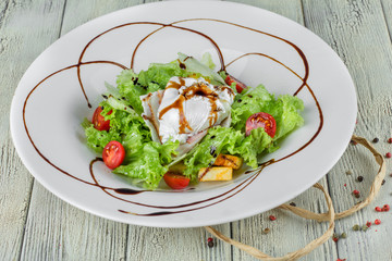 salad with vegetables 