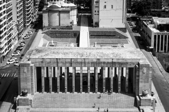 Rosario, Argentina Triumphal Propylaeum of National Flag Memorial Monumento Nacional a la Bandera - Rosario, Santa Fe, Argentina