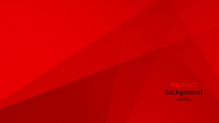 Red color and black color background abstract art vector 