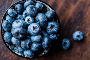 Blueberries / Fresh Raw Organic Berries or Blueberry