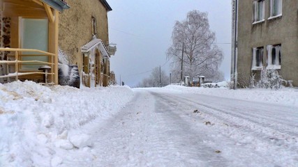 L'hiver dans les montagnes