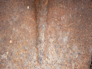 texture of rusty metal