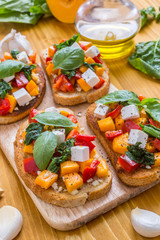 Delicious Bruschettas