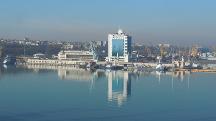 Fototapeta na wymiar Ukraine, port of Odessa