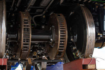 Train brake system