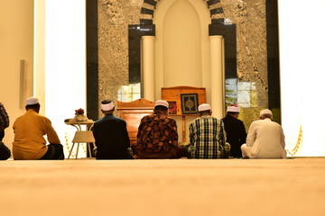 inside the mosque