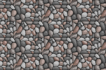 cartoon rock stone background for design and decorate