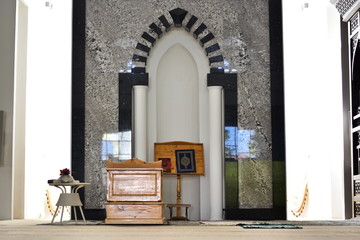 inside the mosque