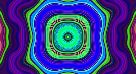 Psychedelic abstract pattern and hypnotic background for trend art,  curly.