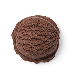 chocolate ice cream balls