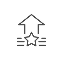 Start up line icon