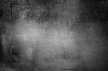 Black textured grunge concrete stone dark wall background