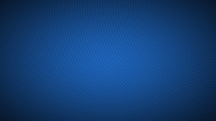 Modern blue abstract background, the look of stainless steel, circular lines on a blue background