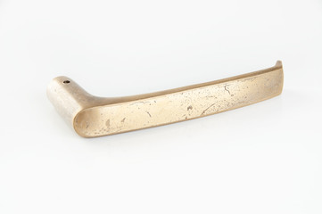 Vintage brass door handle