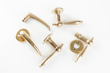 Vintage brass hooks