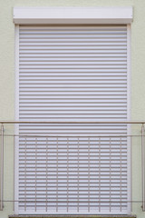 Fototapeta premium window with shutters